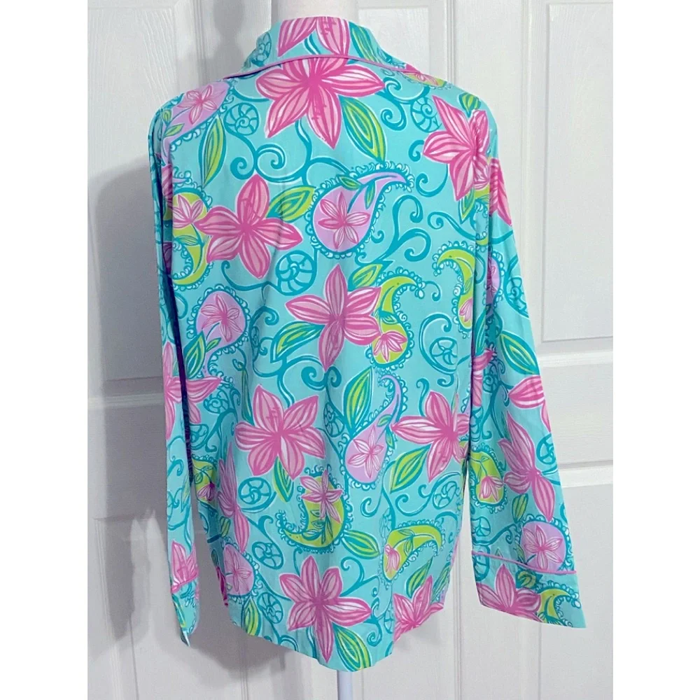 Lilly Pulitzer Sleep Top Size Small - Picture 3 of 8